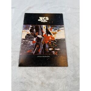 Vintage 1978 Yes Tormato Tour Official Programme Concert Book Progressive Rock